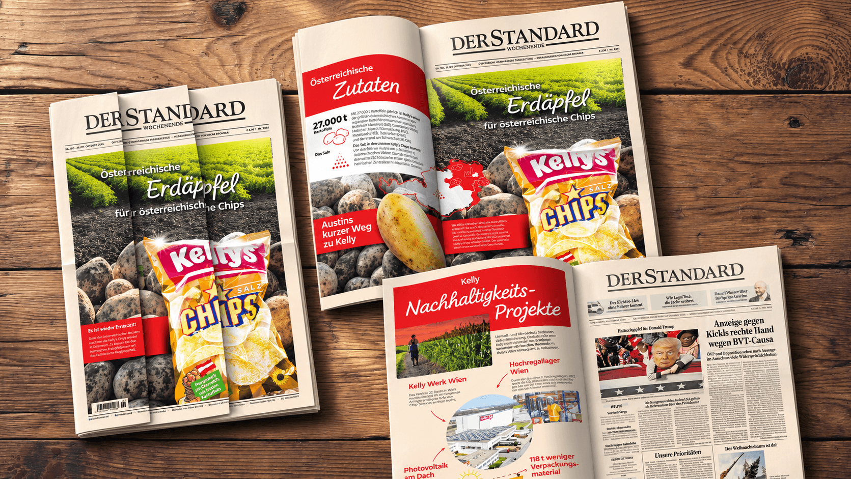 Kellys Frische Ernte Inserat Standard Flappe