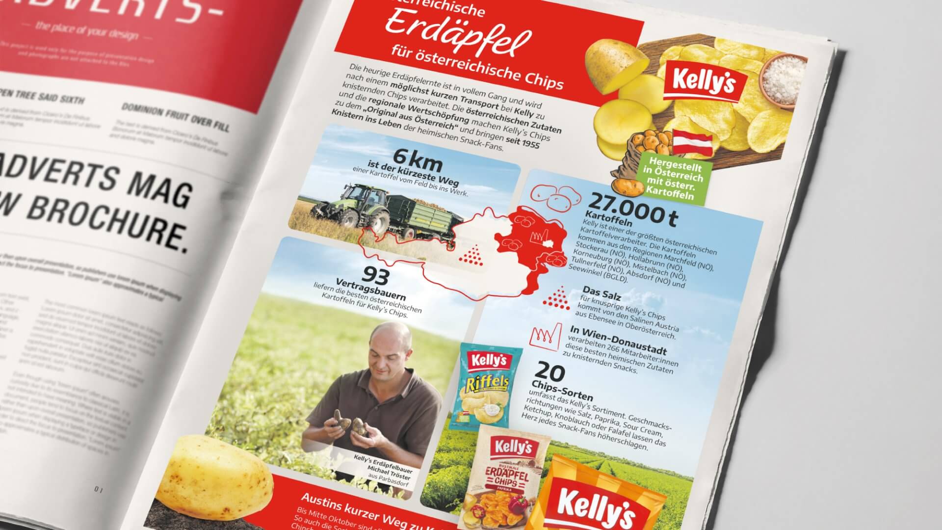 Kellys Frische Ernte Inserat